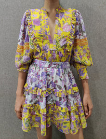 Hemant & Nandita | Dhea Short Skirt | Multicolor
