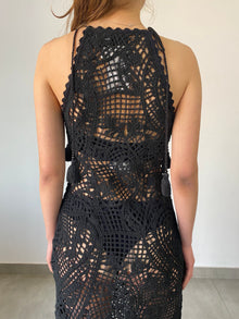 Hemant & Nandita | Dua Maxi Dress | Black