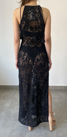 Hemant & Nandita | Dua Maxi Dress | Black