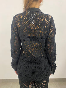 Hemant & Nandita | Dua Shirt | Black