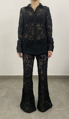 Hemant & Nandita | Dua Shirt | Black