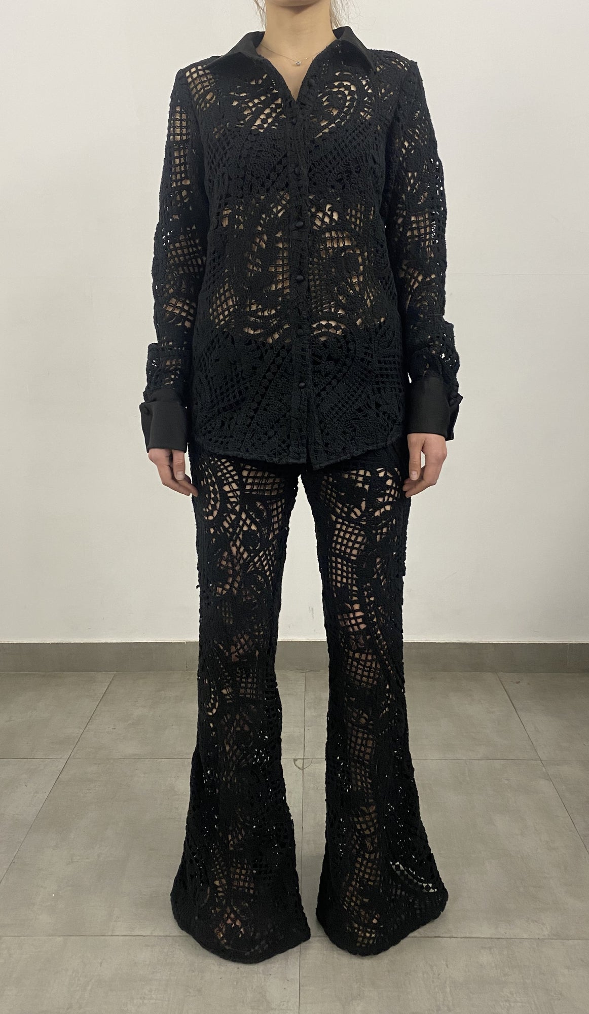 Hemant & Nandita | Dua Shirt | Black