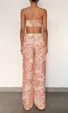 Womens | Fiza Cotton Pants | Pink