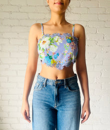 Hemant & Nandita | Floral Bandeau | Lilac