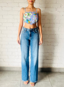 Hemant & Nandita | Floral Bandeau | Lilac