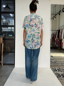 Hemant & Nandita | Paisley Printed Shirt | Green
