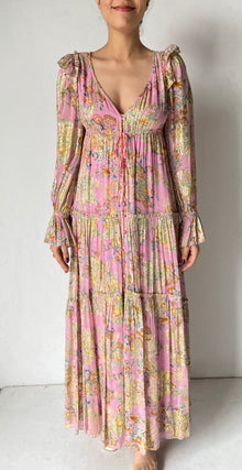 Hemant & Nandita | Dhea Long Dress | Pink Multi