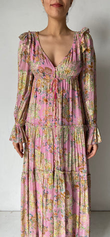 Hemant & Nandita | Dhea Long Dress | Pink Multi
