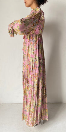 Hemant & Nandita | Dhea Long Dress | Pink Multi
