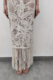 Hemant & Nandita | Goa Midi Dress - V2 | Off-White