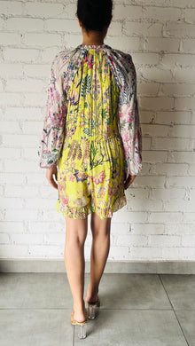 Hemant & Nandita | Nila Short Dress | Yellow
