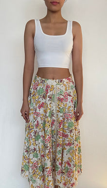 Hemant & Nandita | Preet Long Skirt | Off-White