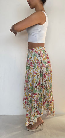 Hemant & Nandita | Preet Long Skirt | Off-White