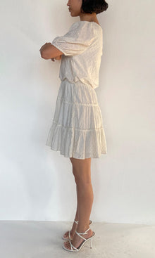 Womens | Inv Cotton Short Dress | Off White