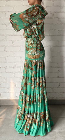 Hemant & Nandita | Jash Long Skirt | Green