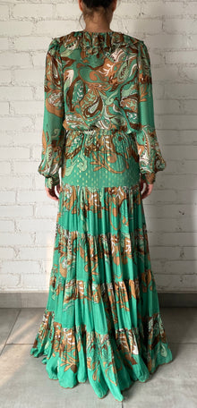 Hemant & Nandita | Jash Long Skirt | Green