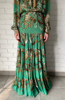 Hemant & Nandita | Jash Long Skirt | Green