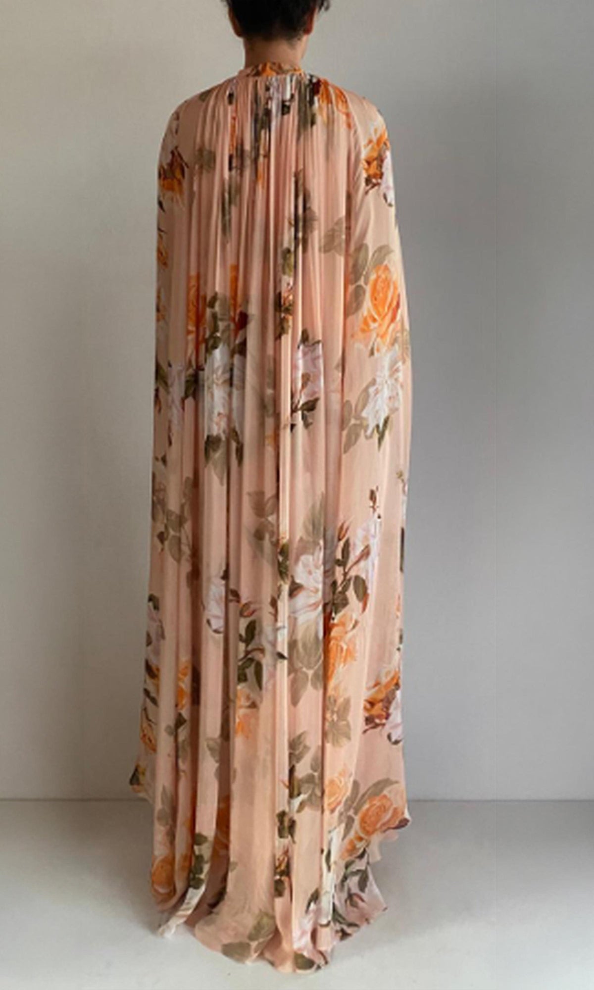 Womens | Kena Flat Chiffon Maxi Dress | Multi