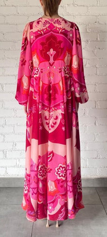 Hemant & Nandita | Malak Long Dress | Pink
