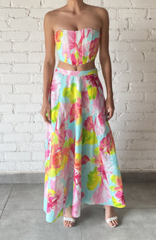 Hemant & Nandita | Mina Long Skirt | Multicolor