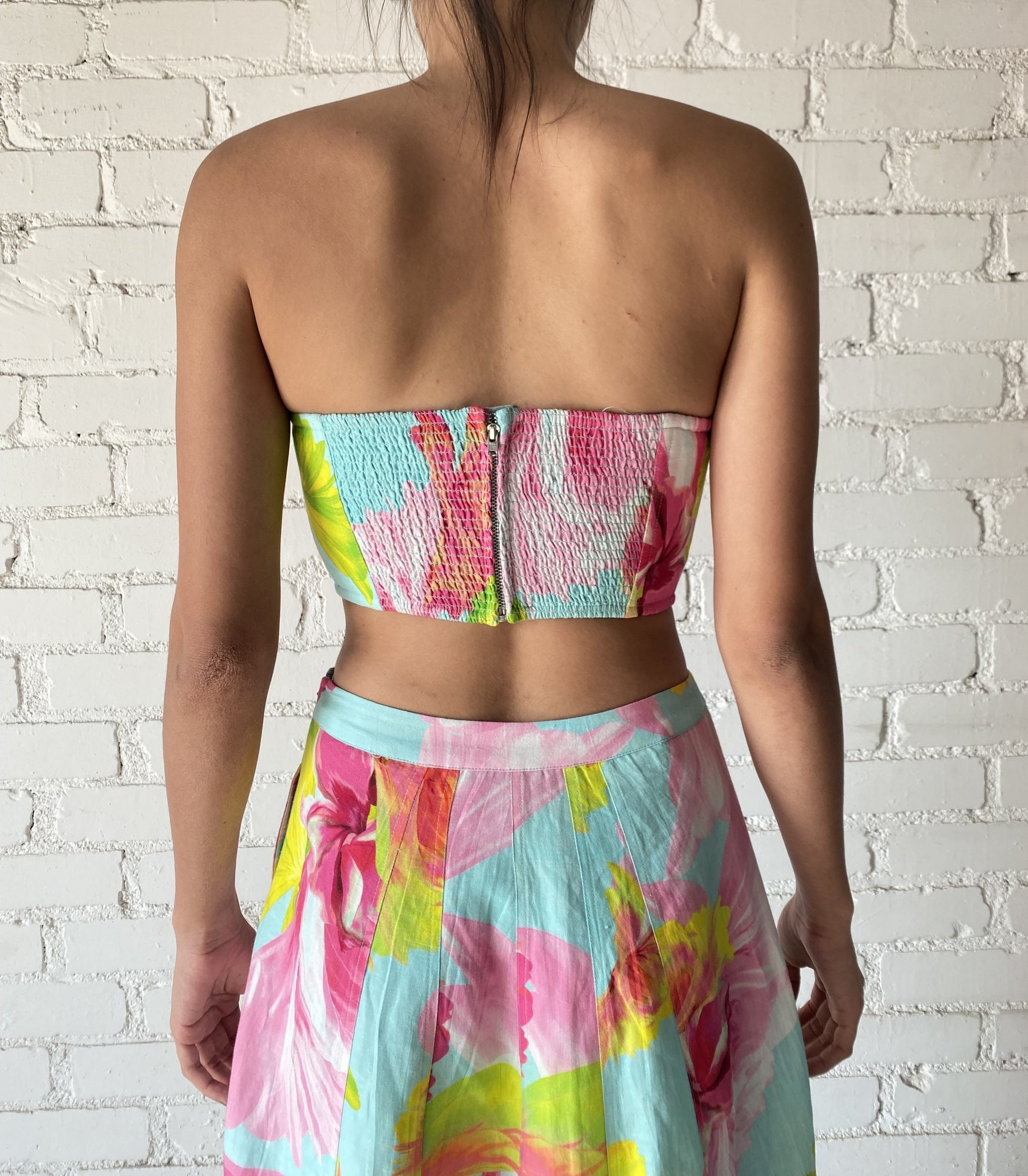 Hemant & Nandita | Mina Long Skirt | Multicolor