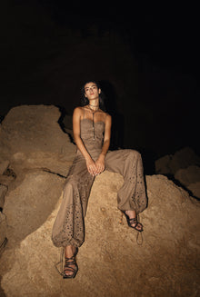Hemant & Nandita | Mohi Corset Tube Top | Brown