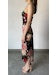 Hemant & Nandita | Halter-Neck Midi Dress | Black
