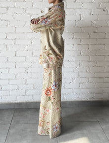 Hemant & Nandita | Nava Oversized Shirt | Beige