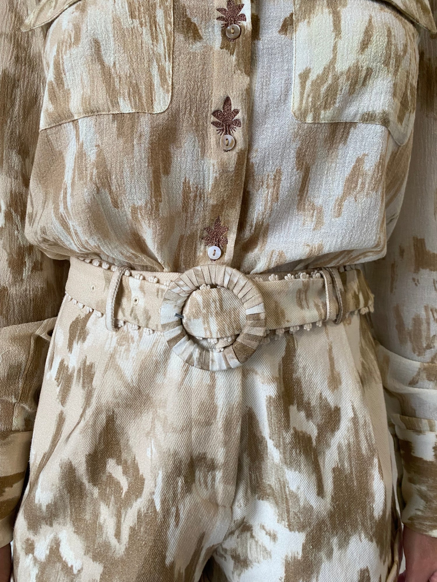 Hemant & Nandita | Nima Shorts | Beige