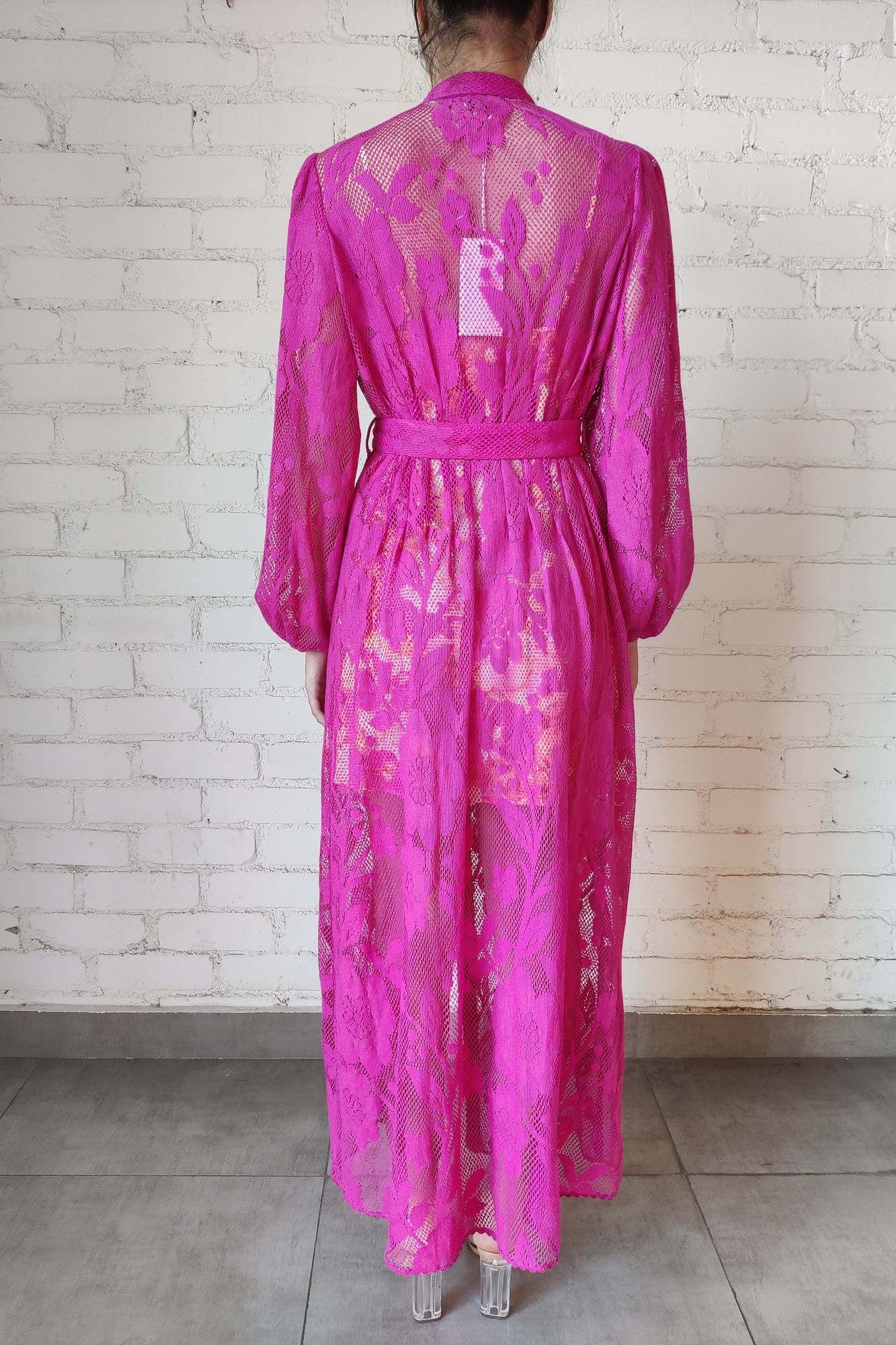 Hemant & Nandita | Nysa Long Dress | Pink