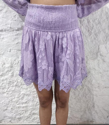 Hemant & Nandita | Nysa Short Skirt | Lavender