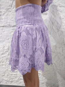 Hemant & Nandita | Nysa Short Skirt | Lavender