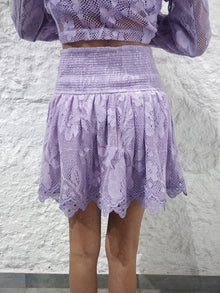 Hemant & Nandita | Nysa Short Skirt | Lavender