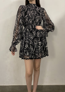 Hemant & Nandita | Orah Short Dress | Black