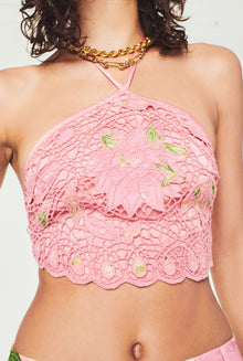 Hemant & Nandita | Pakhi Crop Top | Pink