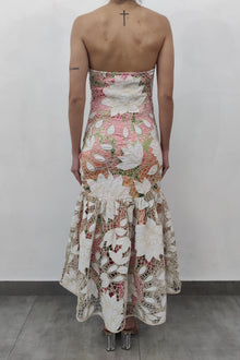 Hemant & Nandita | Pakhi Sleeveless Midi Dress | Pink