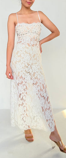 Hemant & Nandita | Reet Midi Dress | White