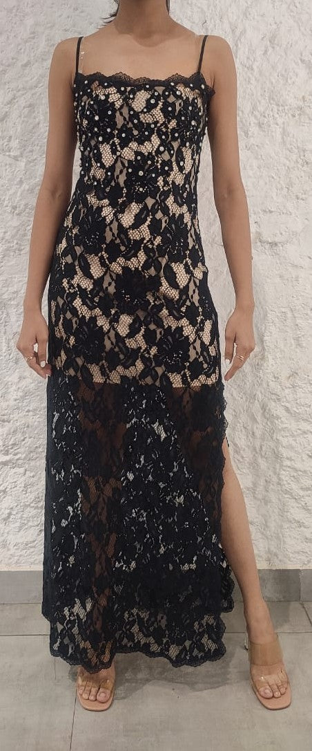 Hemant & Nandita | Reet Maxi Dress | Black