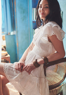 Hemant & Nandita | Ruby Short Dress | White