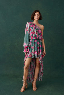 Hemant & Nandita | Sabi Midi Dress | Green