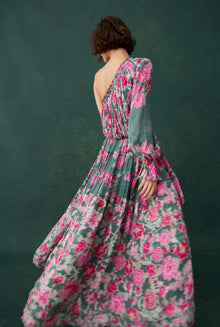 Hemant & Nandita | Sabi Midi Dress | Green