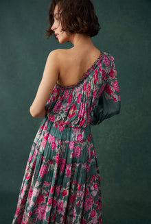 Hemant & Nandita | Sabi Midi Dress | Green