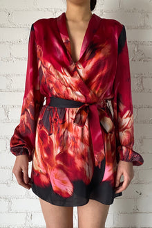 Rococo Sand | Shia Short Dress | Black/Red