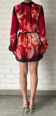 Rococo Sand | Shia Short Dress | Black/Red
