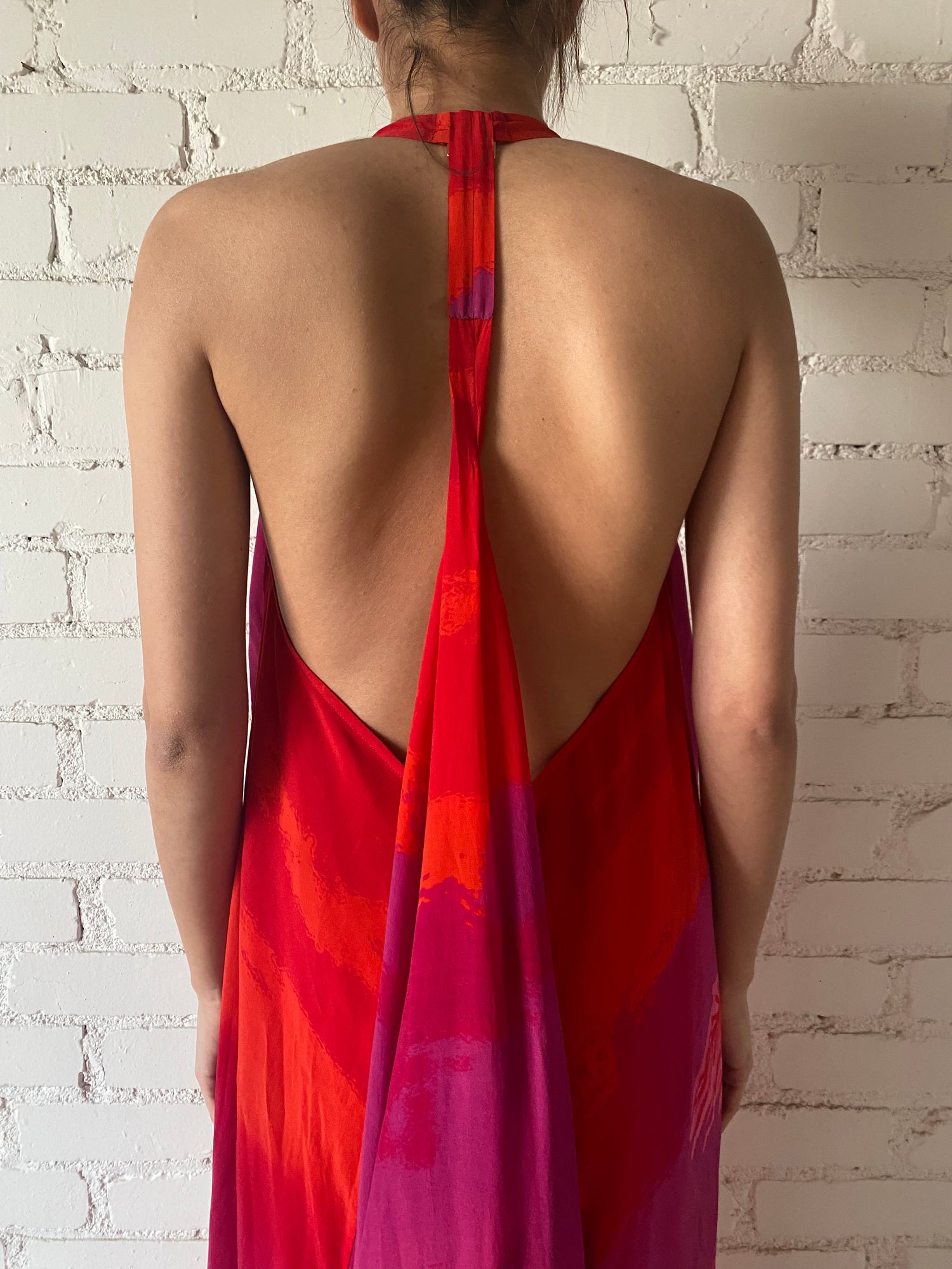 Hemant & Nandita | Soma Long Dress | Multicolor