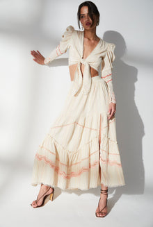 Hemant & Nandita | Suri Crop Top | Cream