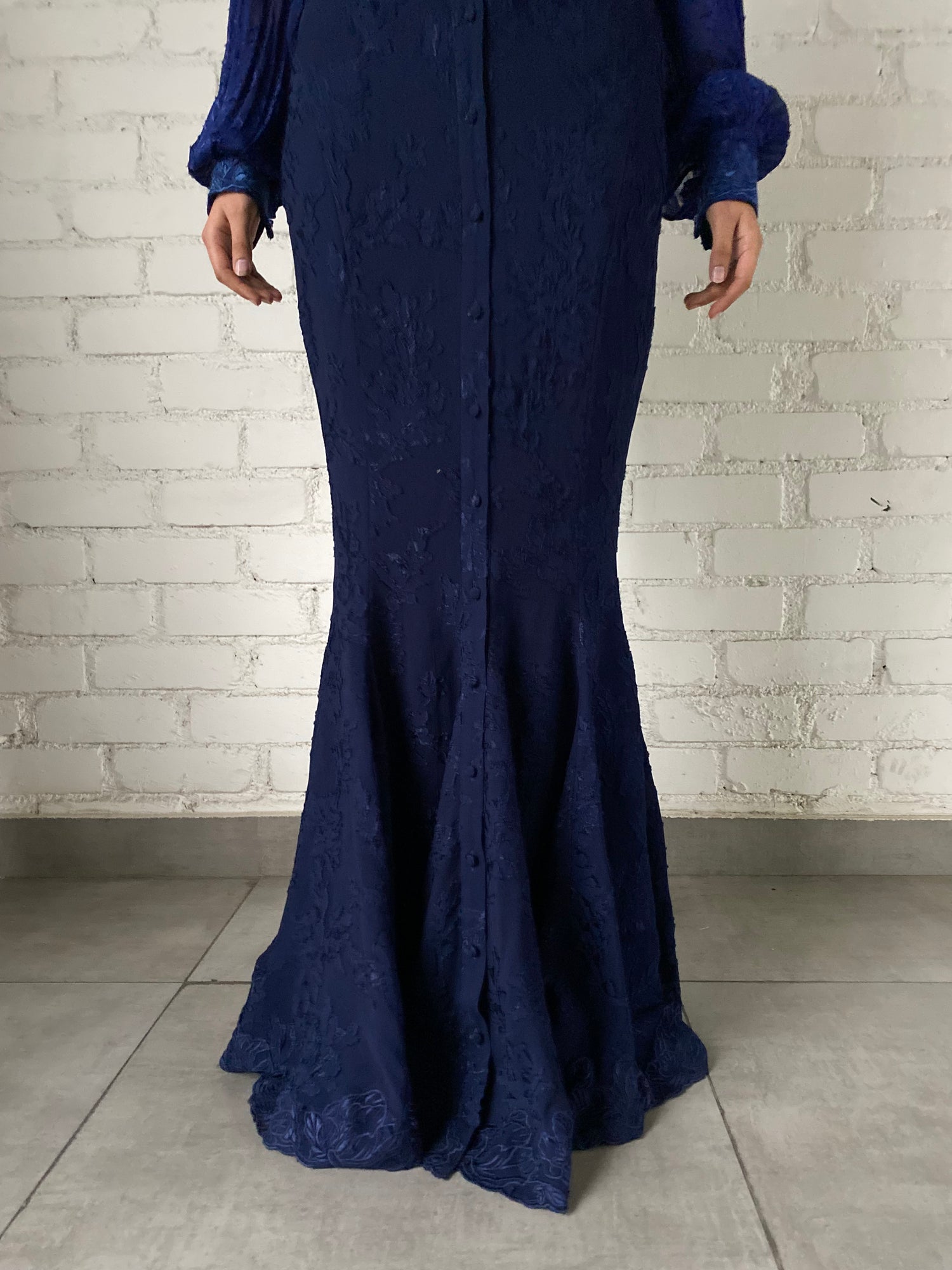 Hemant & Nandita | Tiya Skirt | Navy
