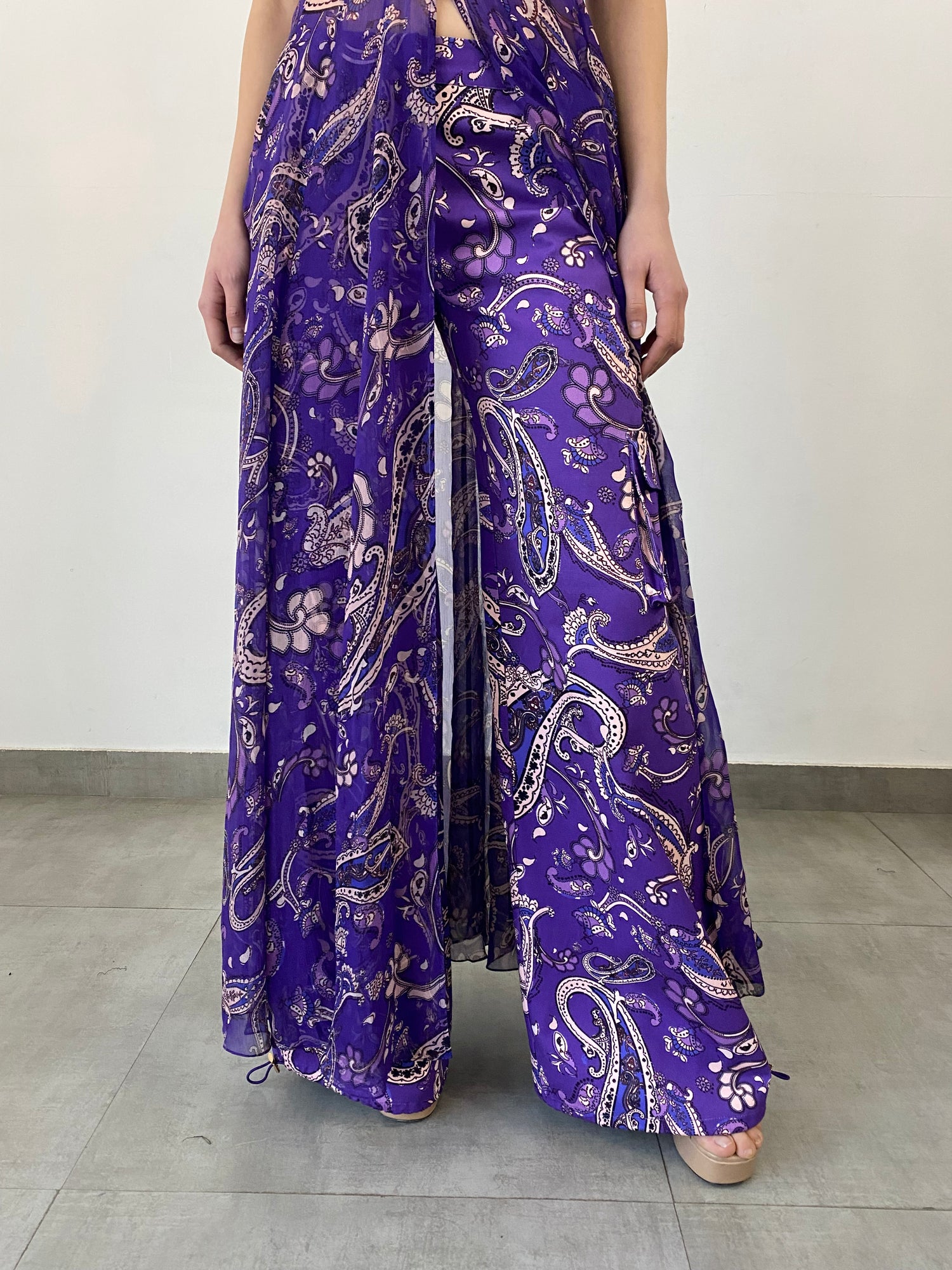 Hemant & Nandita | Viha Corset Cover up | Purple