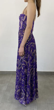 Hemant & Nandita | Viha Corset Cover up | Purple
