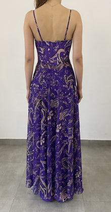 Hemant & Nandita | Viha Corset Cover up | Purple
